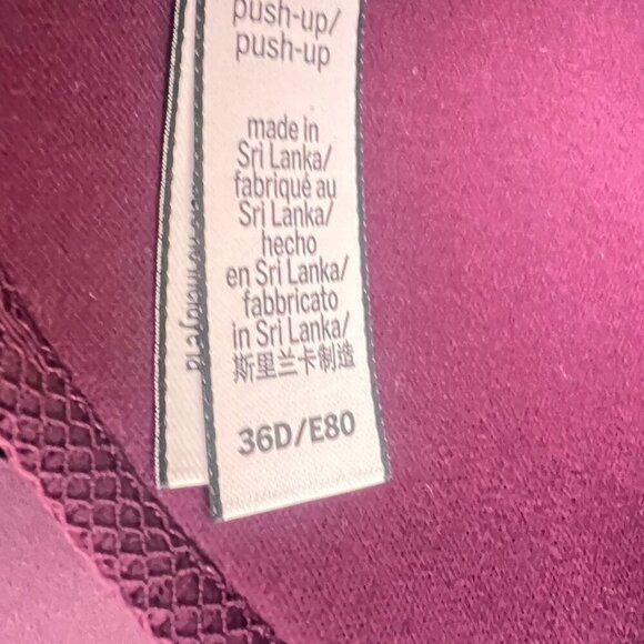 Victoria's Secret Lot of 6 Bra's Size 36D Push Up Demi Knockout Lace - Picture 2 of 13